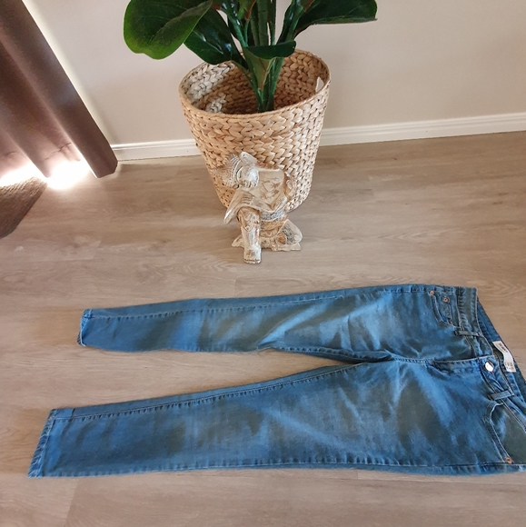 Cotton On Denim - Jeans faded blue straight leg